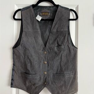 Classic Gray Denim Vest